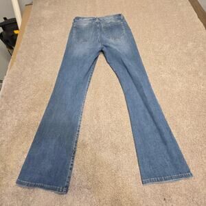 Pistola Audrey High Rise Flare Jeans Women's Size 30 Medium Wash Stretch Denim